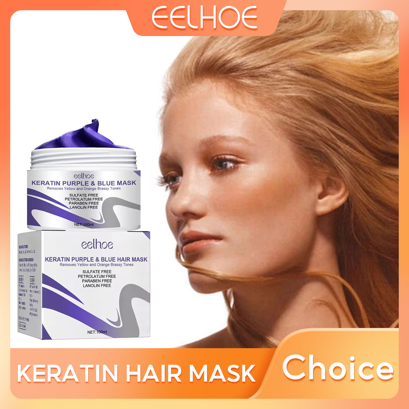 Hair Care Collagen - Keratine Haarmasker Zacht Glad Beschadigd Haar