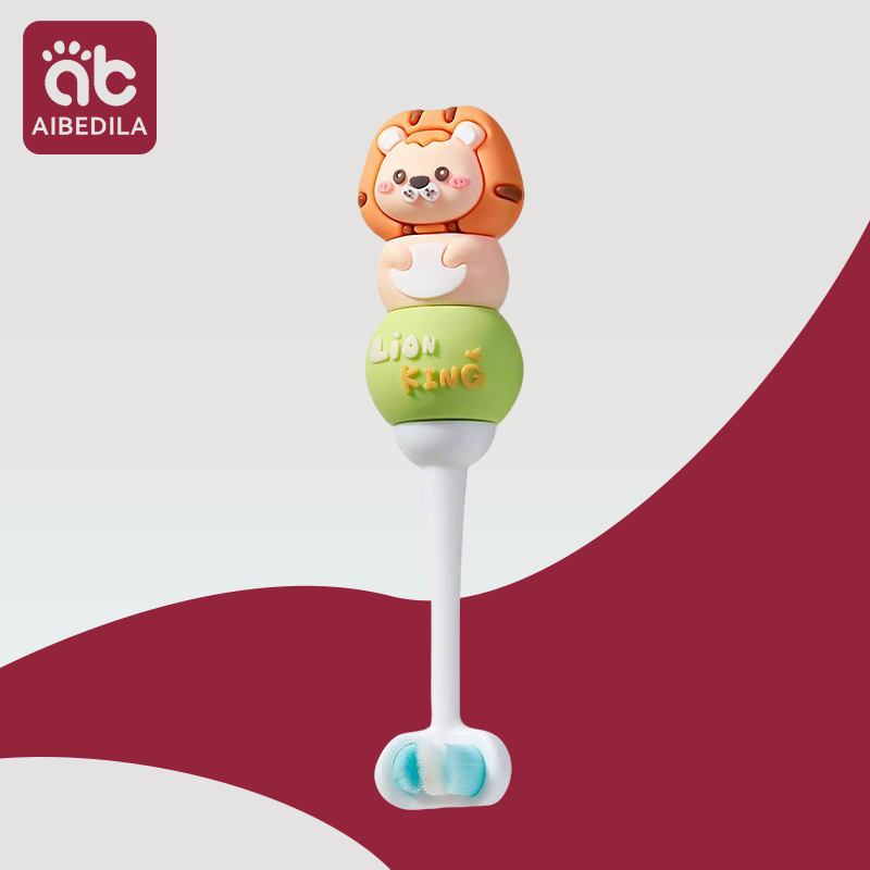 Hair Care For Baby - 3D Stereo Drie-Zeldige Tandenborstel Ultrafijn Zacht