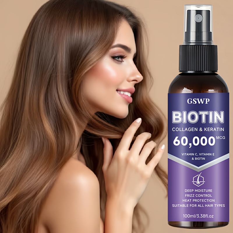 Hair Care Collagen - GSWP Biotine Collageen & Keratine Haarverzorgingsspray,