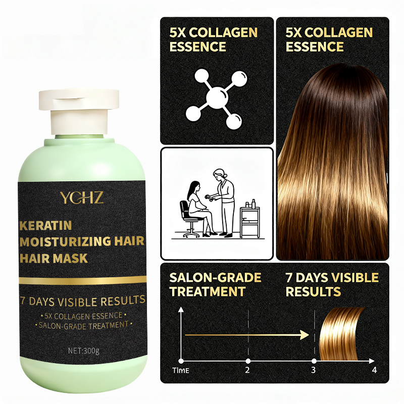 Hair Care Collagen - Magisch Keratine Haarmasker met Collageen -