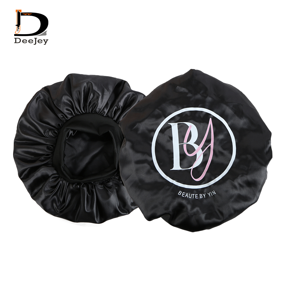 Dubbel gevoerde satijnen bonne - Hair Care Logo recensie en prijs