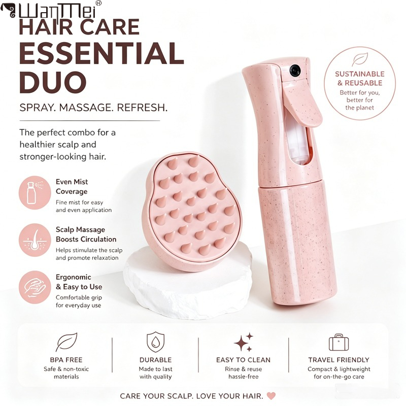 Haarverzorgingsset navulbare f - Hair Care Spray recensie en prijs