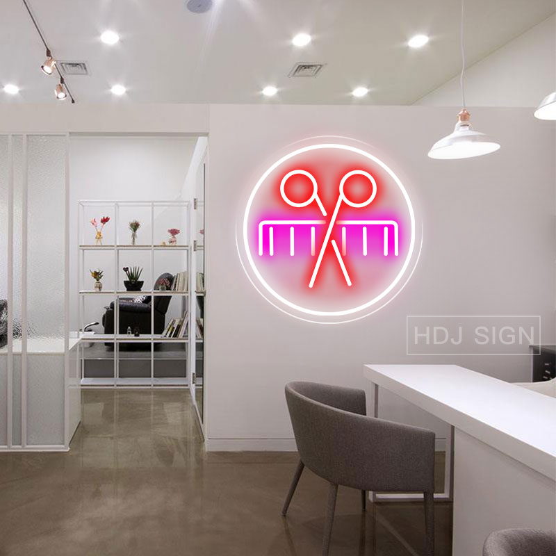 Custom kapsalon led neon bord  - Hair Care Logo recensie en prijs