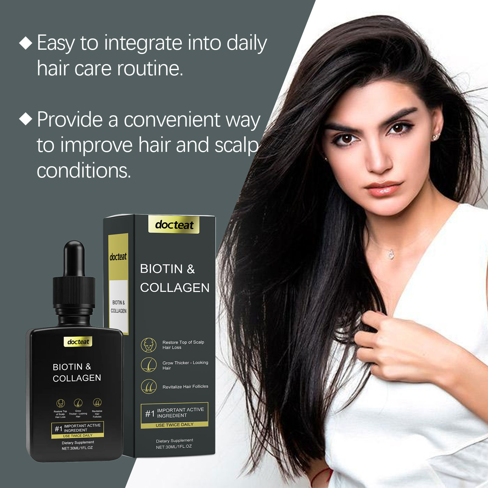 Collageen Haargroeidruppels Ge - Hair Care Collagen recensie en prijs