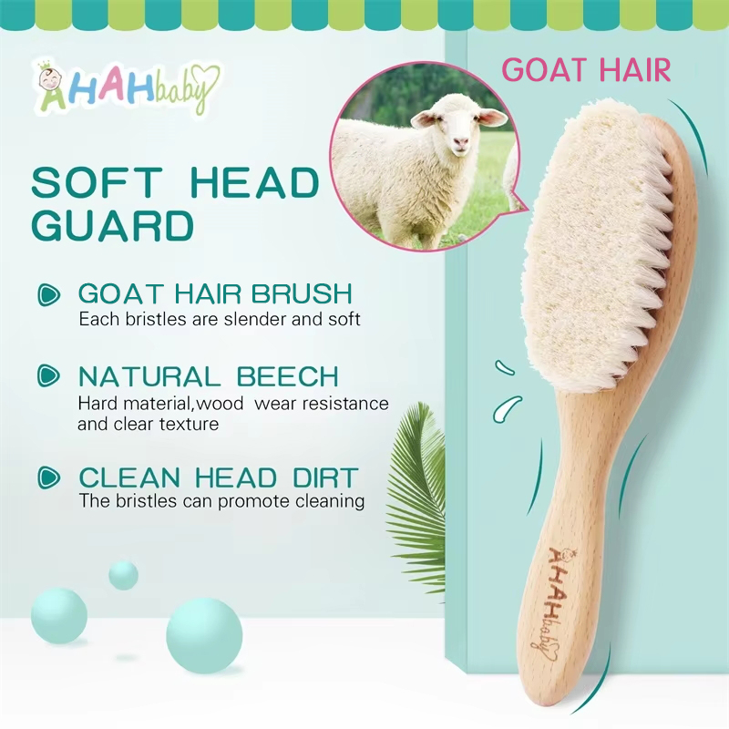 Aangepaste naam babyhaarborste - Hair Care Logo recensie en prijs